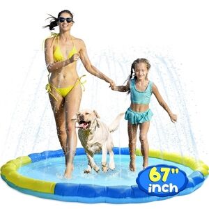 Bellachiddo 67in Toy Splash Mat